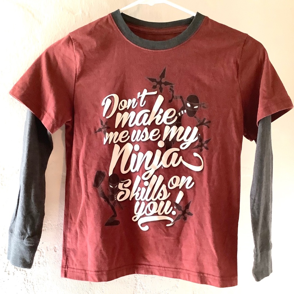 Boys Long Sleeve Graphic Tee